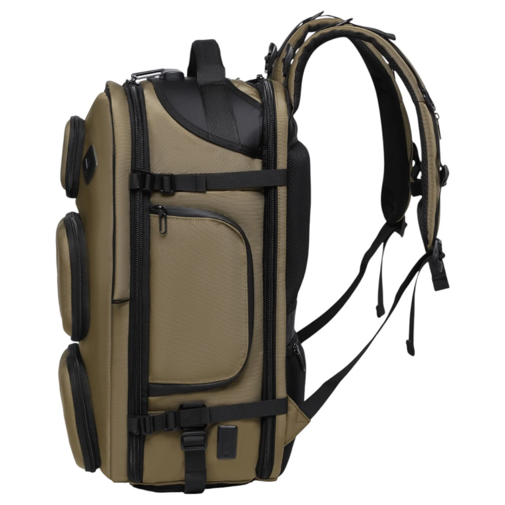 VERIA The Backpack - Islanders Savvy in 35L/LG Coyote Brown and Organizer Bag