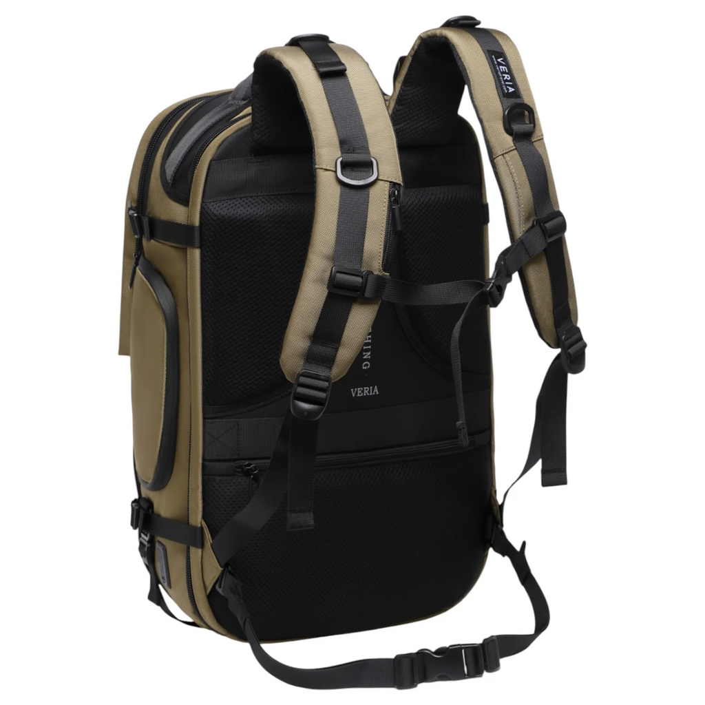 VERIA The Backpack - Islanders Savvy in 35L/LG Coyote Brown and Organizer Bag