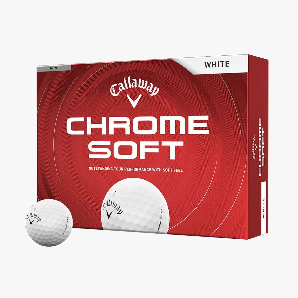 CALLAWAY - Chrome Soft Golf Balls - White - 12-Pack