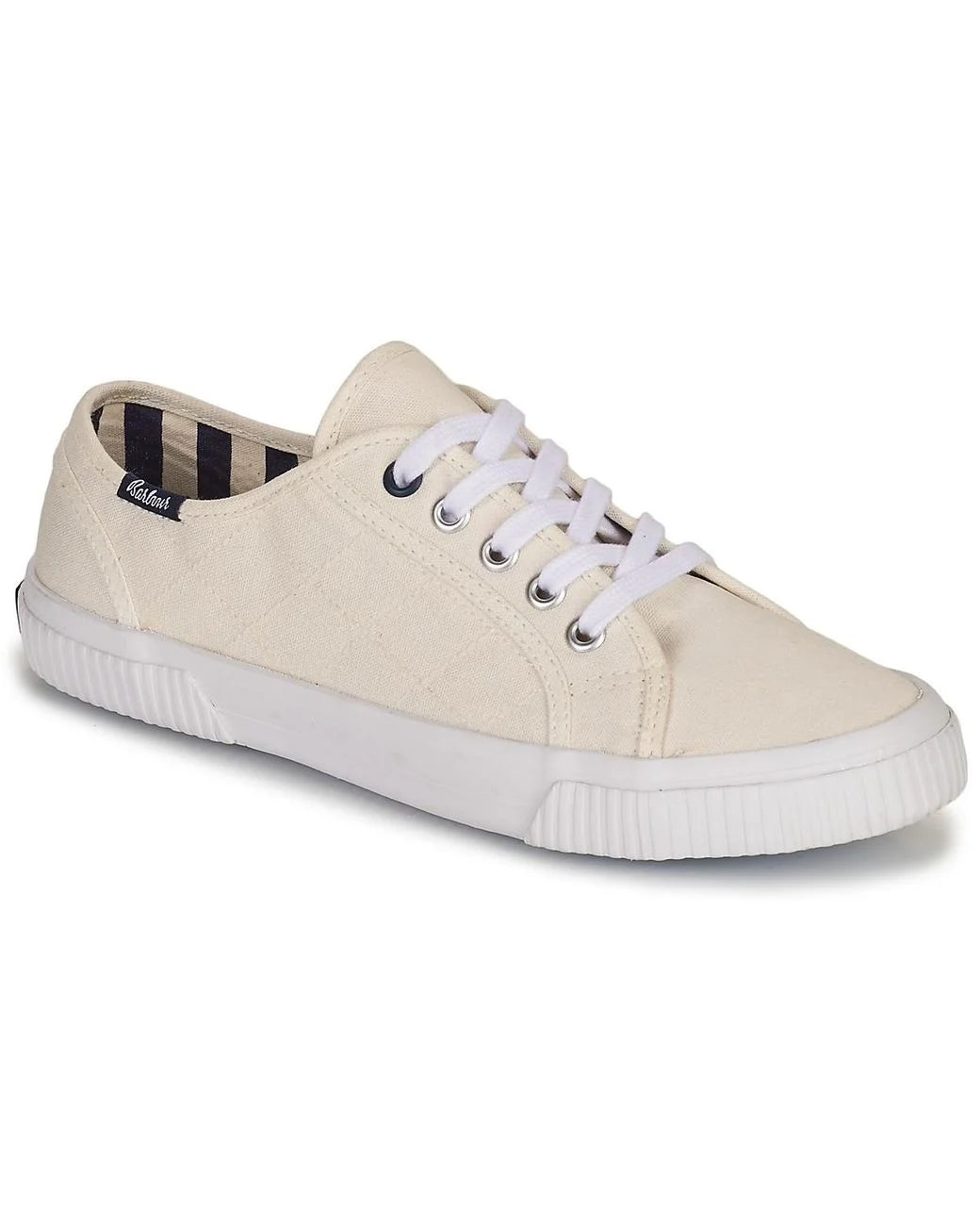 Barbour Women's White Hailey Shoes (Trainers) - Size 9
