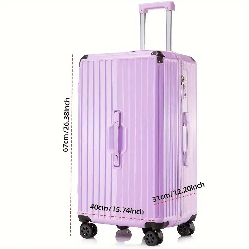 Letoo Large Capaci Suitcase/Purple-NEW