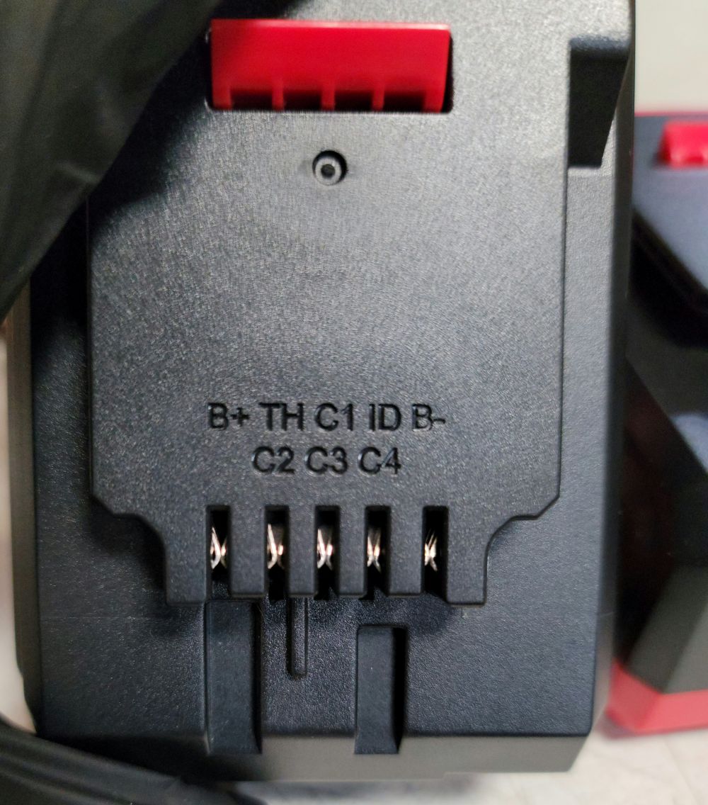 20V 6Ah Lithium-Ion Replacement Battery Pack for Bauer 20V Cordless Power Tools - 2 Pack