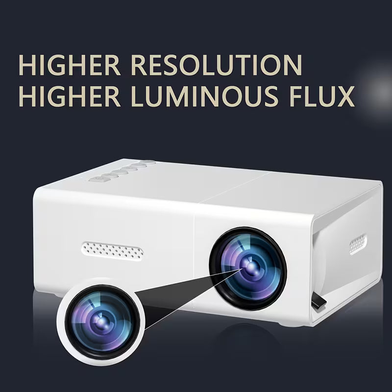 Mini Portable Projector, LED Micro Projector