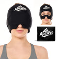 APEXPRO Hot/Cold Therapy Head Wrap with Eye Mask -Reusable Gel Eye Mask for Warm Comfort, Tension Relief & Relaxation