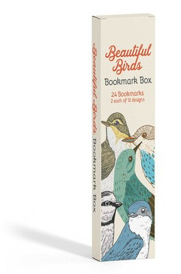 Beautiful Birds Bookmark Box - 24 Pack