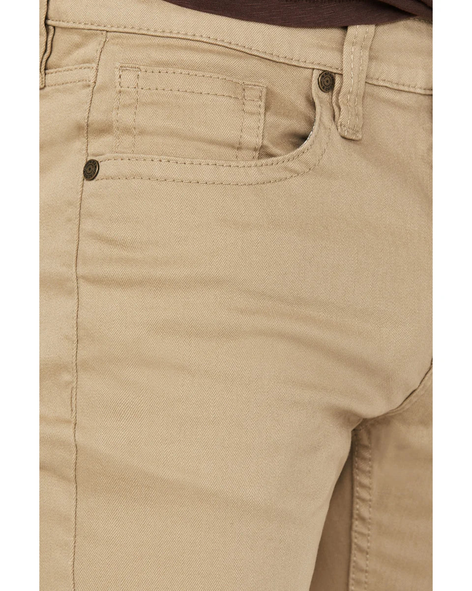 *Cody James Men's Dalton Wash Jackson Slim Straight Stretch Denim Jeans Tan 30/30