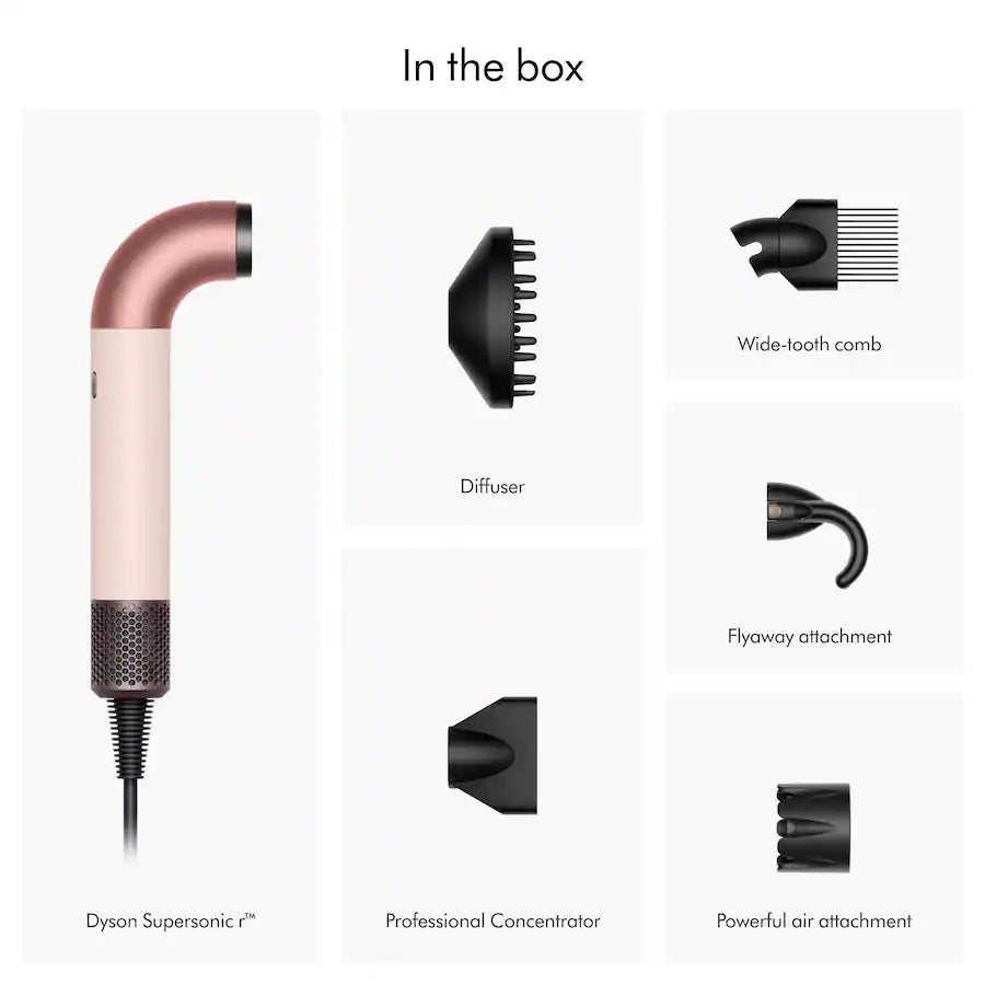 Dyson Supersonic r™ Hair Dryer - Pink/Rose Gold