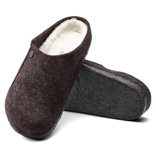 *Birkenstock Zermatt Clog – Wool Shearling Mocha – Men’s 13
