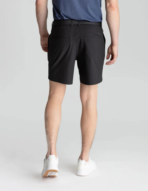 Men's Shorts & Long Pants Set - Bethpage Black Golf Shorts - 38 Regular - Offshore Operators Loophole Chinos(mach black) - 38W x 30L Slim Fit
