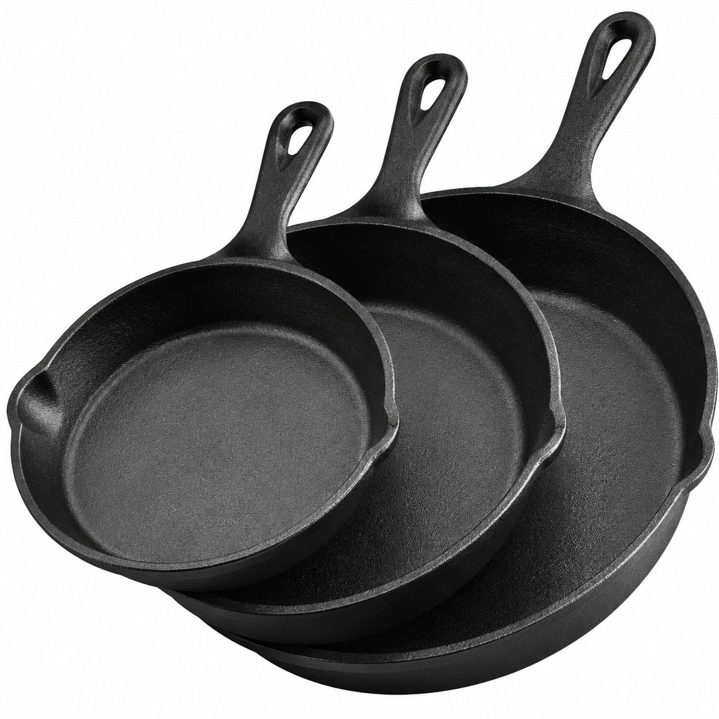 3 Piece Cast iron set