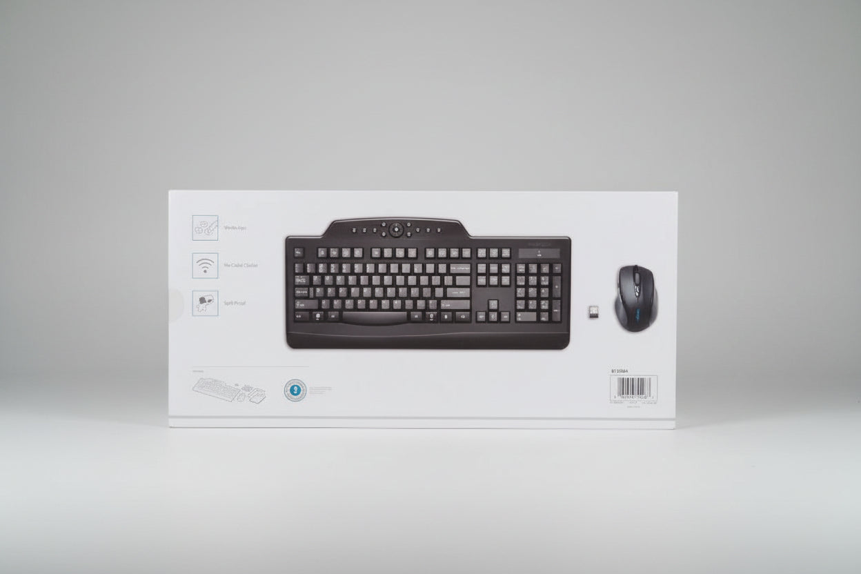 KENSINGTON Pro Fit Wireless Media Desktop Set - Model K72408 - NIB