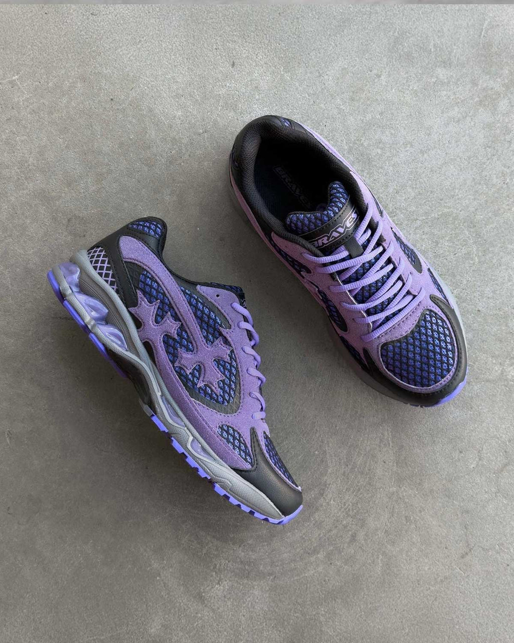 Men's Dirty Soda Purple Kross Kountry Runner Size: 7.5