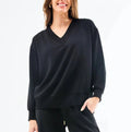 Mary Square - Hazel V-neck Top  XL