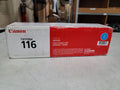 Canon Genuine 116 Cyan Toner Cartridge – Compatible with MF8050C/MF8080C