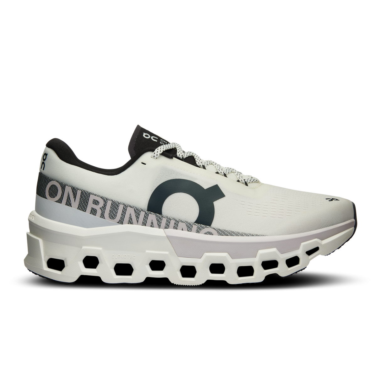 On Men's Cloudmonster Sneakers, Undyed-white/White, 10.5 Medium US (NEW)