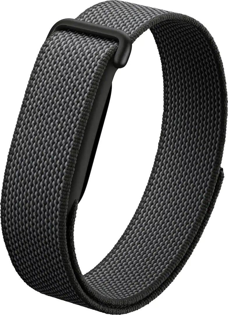 *Google - Fitbit Air - Screenless Fitness & Health Tracker - Works with Android and iOS - Obsidian