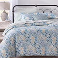 Charter Club Blue Meadow Floral 3-Pc. Full / Queen Comforter Set