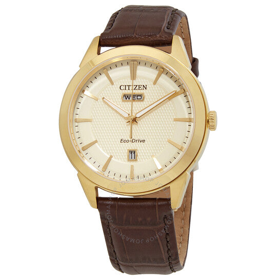 Citizen Eco-Drive Champagne Dial Men's Watch