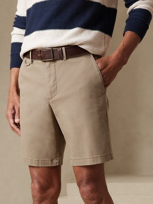 Banana Republic Men's 9" Lived-In Short - Acorn - Size: 33