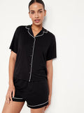 Sunday Sleep Knit Jersey Short Set