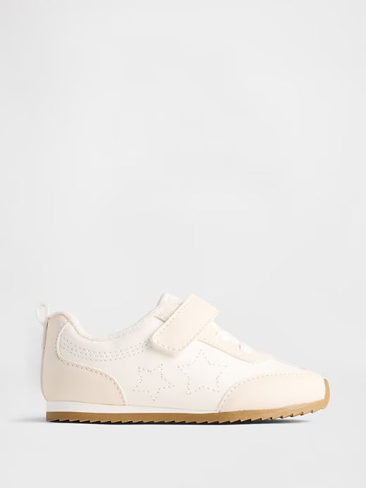 Baby Gap Toddler Star Sneakers New Off White Size: 9