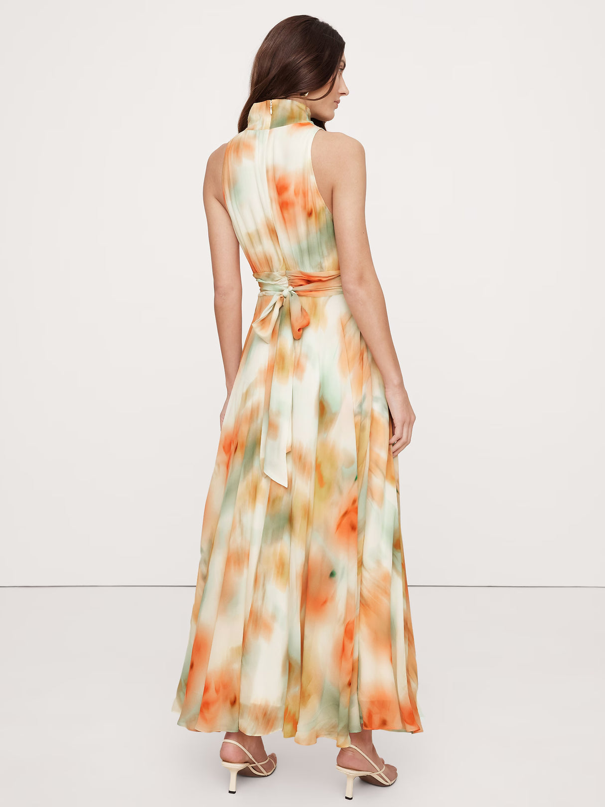 Banana Republic Chiffon Maxi Dress - Floral