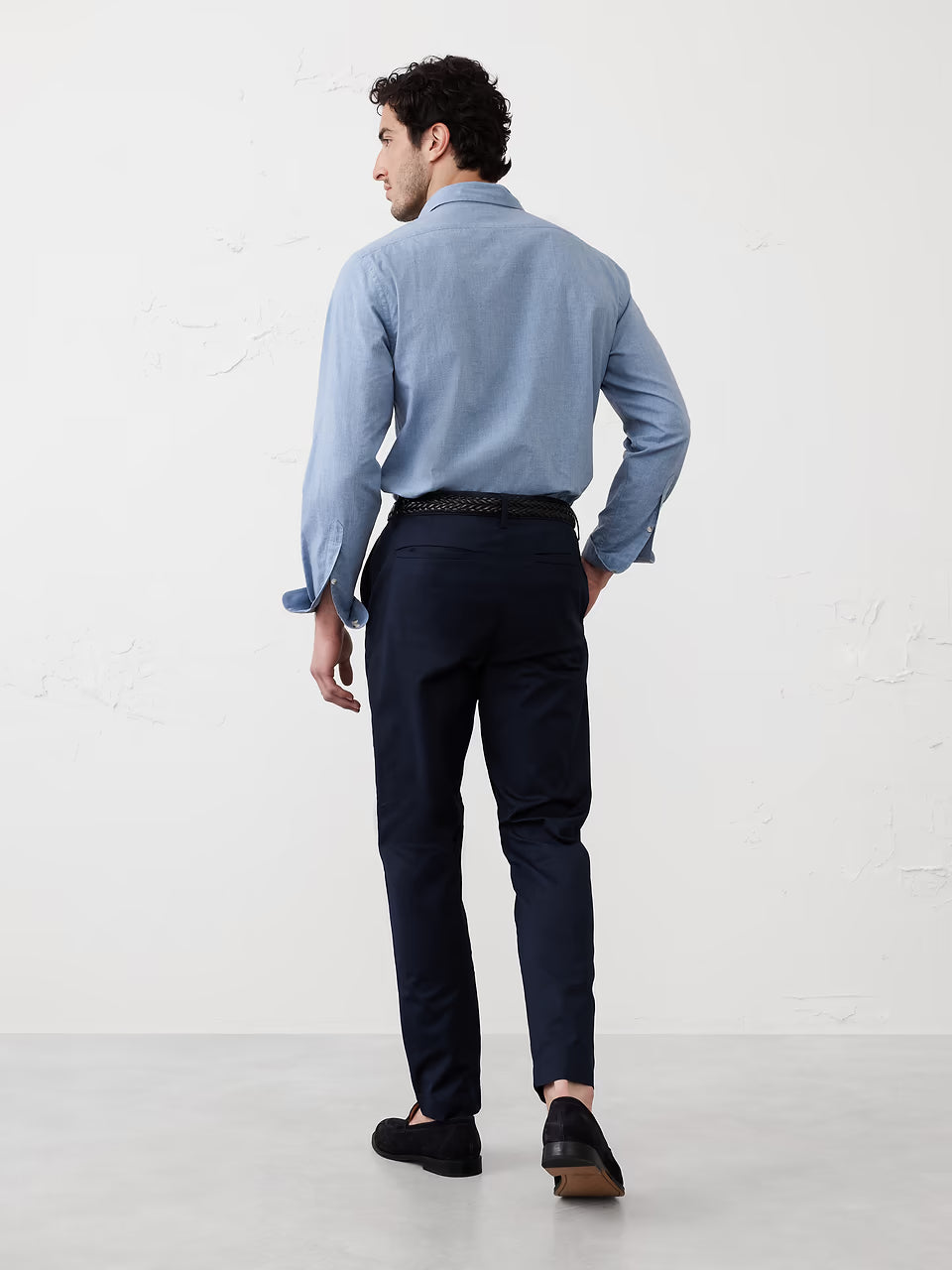 Banana Republic Men's Slim Core Temp Chino - Midnight Navy - 31x34