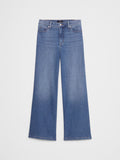BANANA REPUBLIC | Women's Wide-Leg Cropped High-Rise Jean | 29/8 Regular