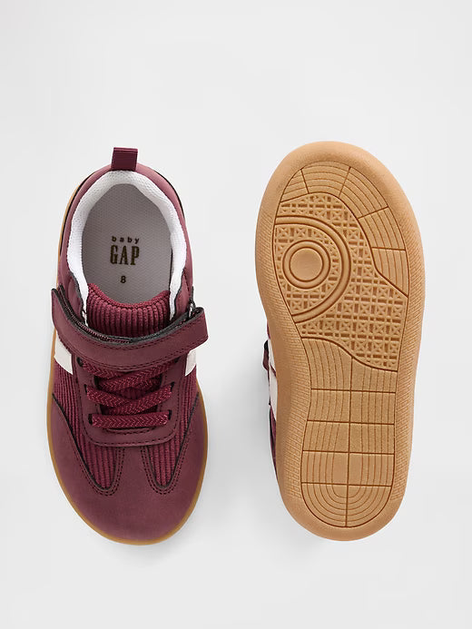 Baby Gap Toddler Corduroy Sneakers Red Delicious Size: 9