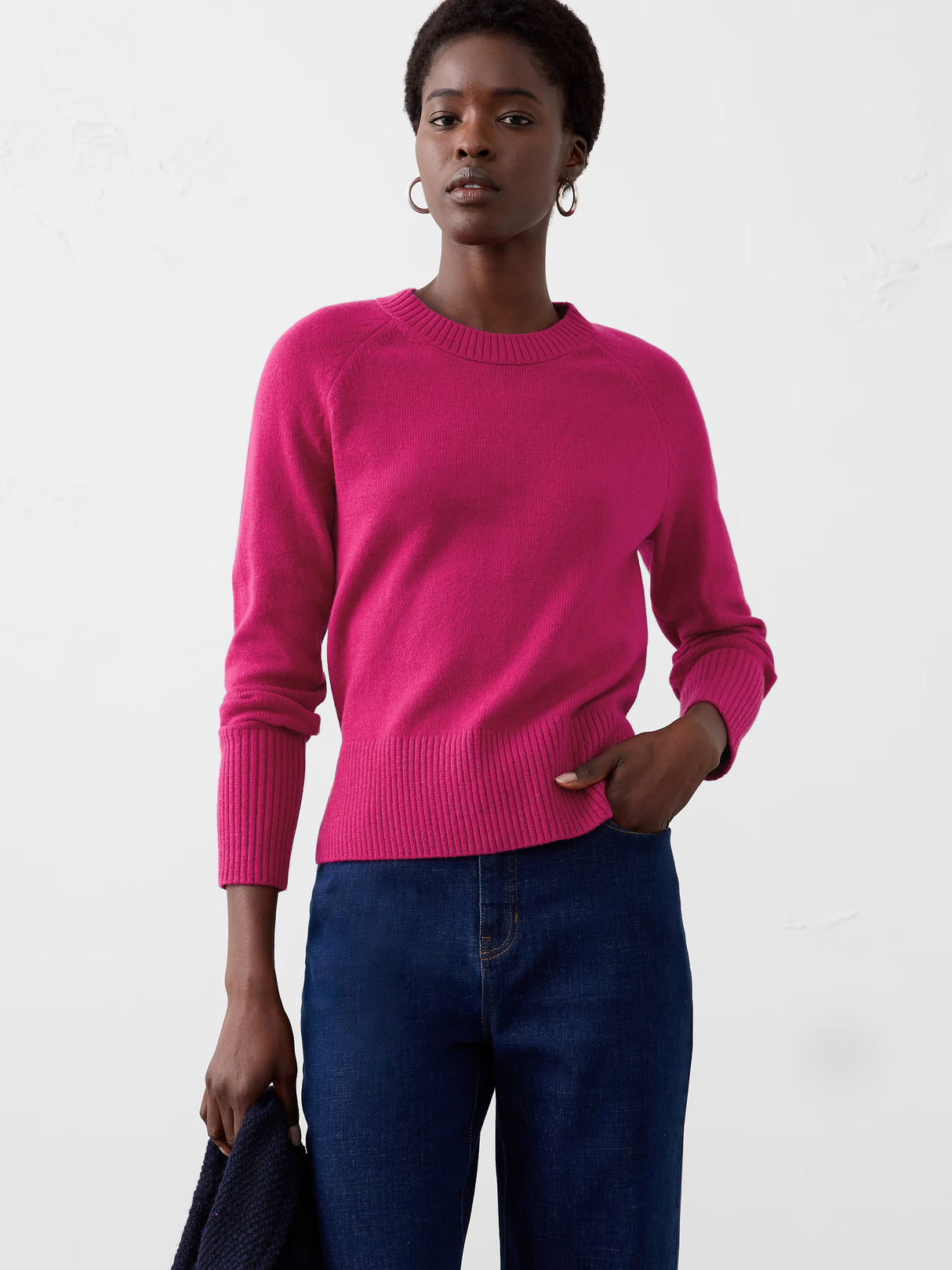 Perfectly Soft Crew-Neck Sweater Size XL