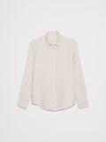 Banana Republic Slim-Fit Linen-Blend Shirt Flax Beige Size: L