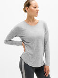 ATHLETA Women's Move With Ease Top, Grey - Small