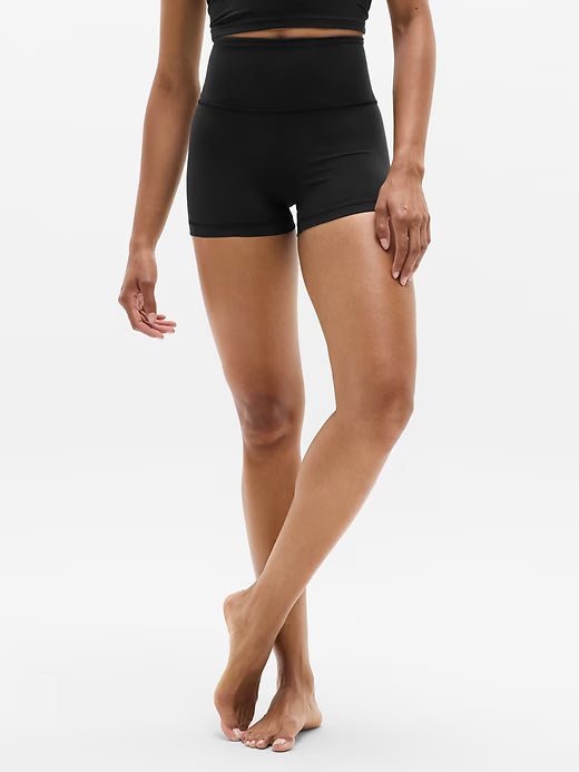 Elation Ultra High-Rise Shortie by Athleta - Black - Size: Medium