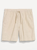 OLD NAVY-Linen-MEN Blend Jogger Shorts -- 7-inch inseam- LG- A Stone'S Throw