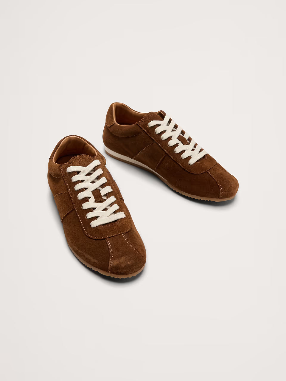 Banana Republic Women's Italian Suede Low Profile Sneaker (Size: 10.5)
