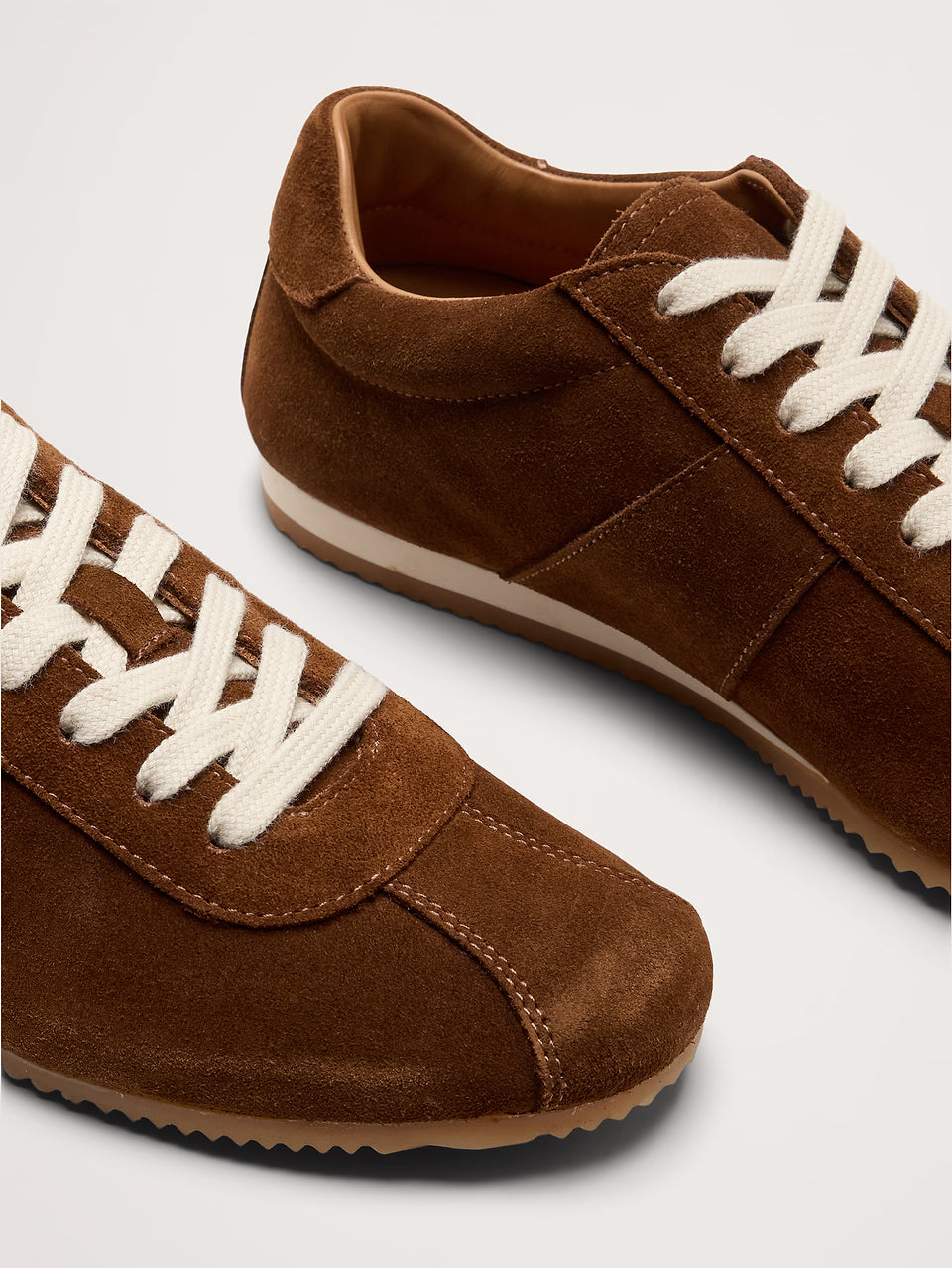 Banana Republic Women's Italian Suede Low Profile Sneaker (Size: 10.5)