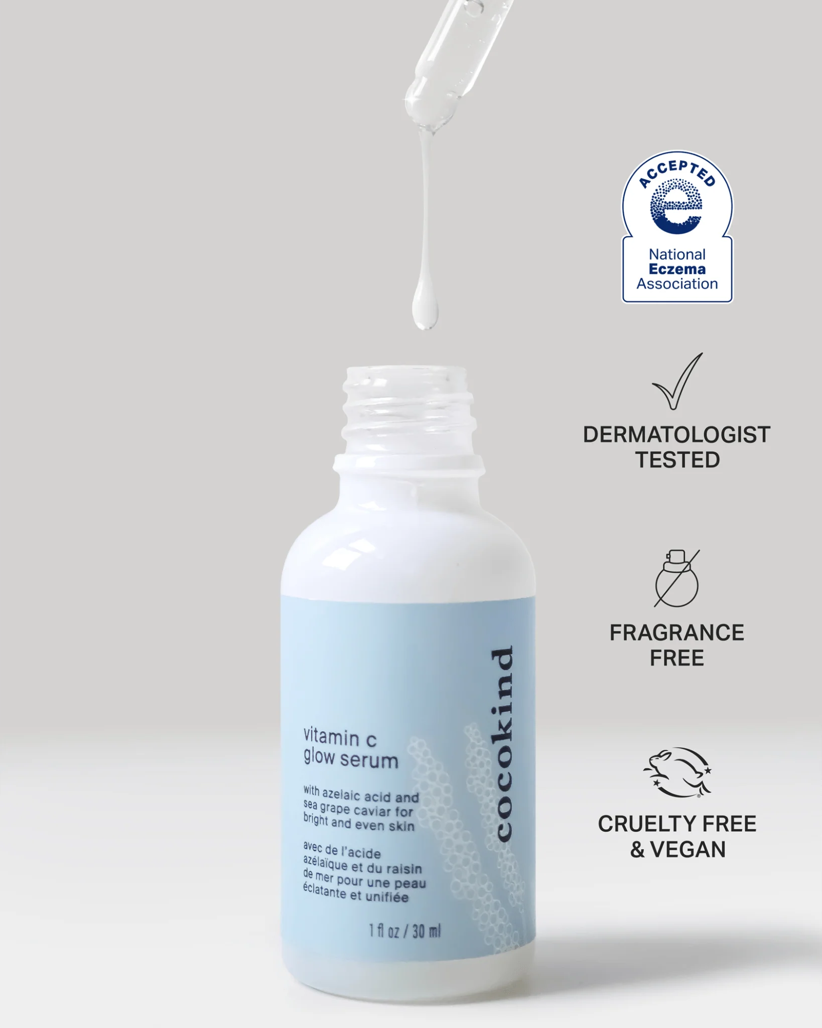 COCOKIND Vitamin C Glow Serum - 1 fl oz