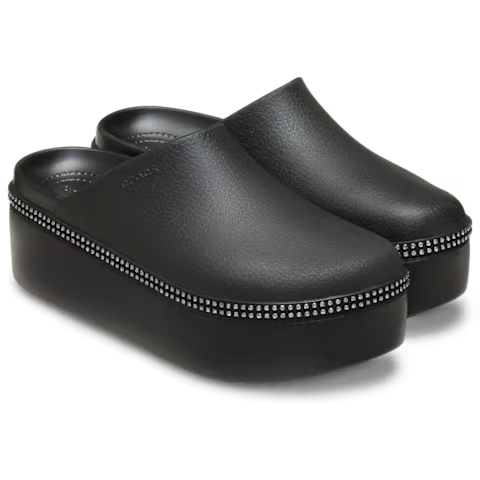 CROCS Women's Dylan Platform Diamante Clog - 9