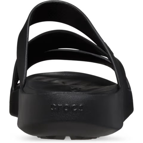*CROCS - Getaway Strappy Sandal, Women's 7, Black
