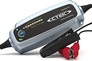 CTEK 56-926 LITHIUM US | Fully Automatic Lithium Ion Phosphate LiFePO4 Battery Charger | 5.0Ah - 60Ah | Maintenance Charging up to 120Ah