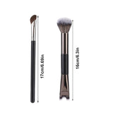 2pc Nose Contour Makeup Brush Set