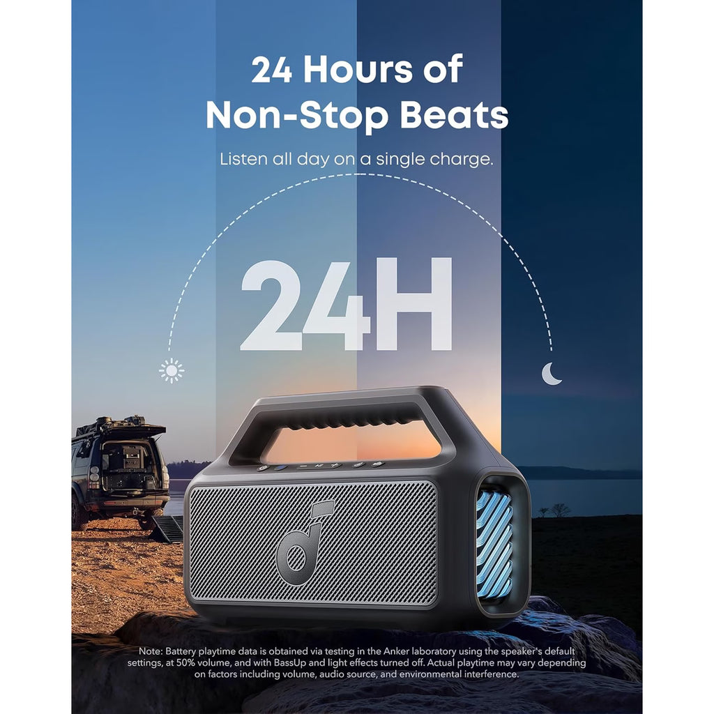 soundcore Boom 2 By Anker Outdoor Speaker , Black