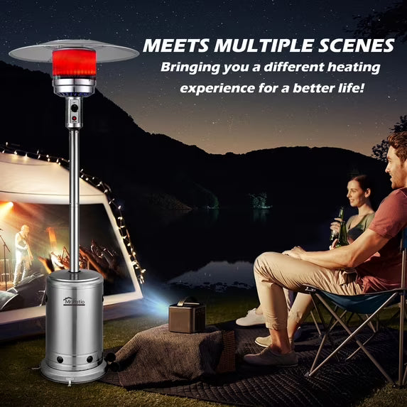 Vivicreate 48,000 BTU Propane Patio Heater for Outdoor Use