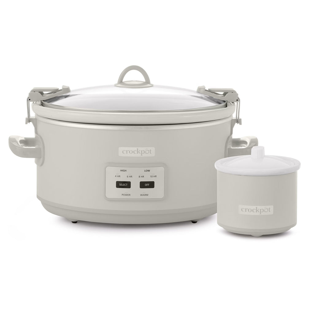 Crock-Pot 7-Quart Cook & Carry Slow Cooker - Mushroom