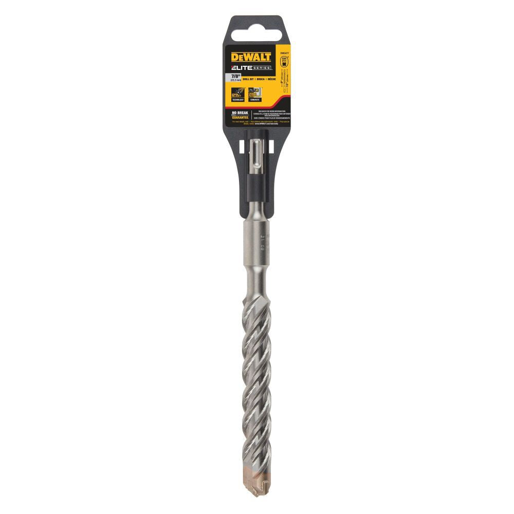 DEWALT Elite Series SDS-Plus Masonry Drill Bit - 7/8 in. x 8 in. x 10 in. - DW5477