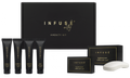 Infuse Black Amenity Kit | Boxed Hotel Toiletries | (2 BOXES OF) 1 oz Travel Size Shampoo, Conditioner, Lotion, Body Wash & Cleansing Bar for Guest Hospitality AirBnB/Vacation Rentals