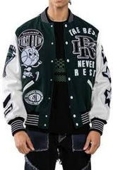 First Row World Champ Wool Varsity-Forest Green- New with Tags