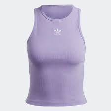 Adidas Rtv Tank Rib- Magic Lilac- New with tags