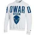 Howard University Bison Crewneck Sweatshirt  Size Small  (Unisex)