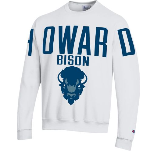 Howard University Bison Crewneck Sweatshirt  Size Small  (Unisex)